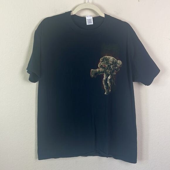 Bundle of military T-shirts-No One left behind & Never Forget 9-11-01 men’s L - Picture 9 of 16